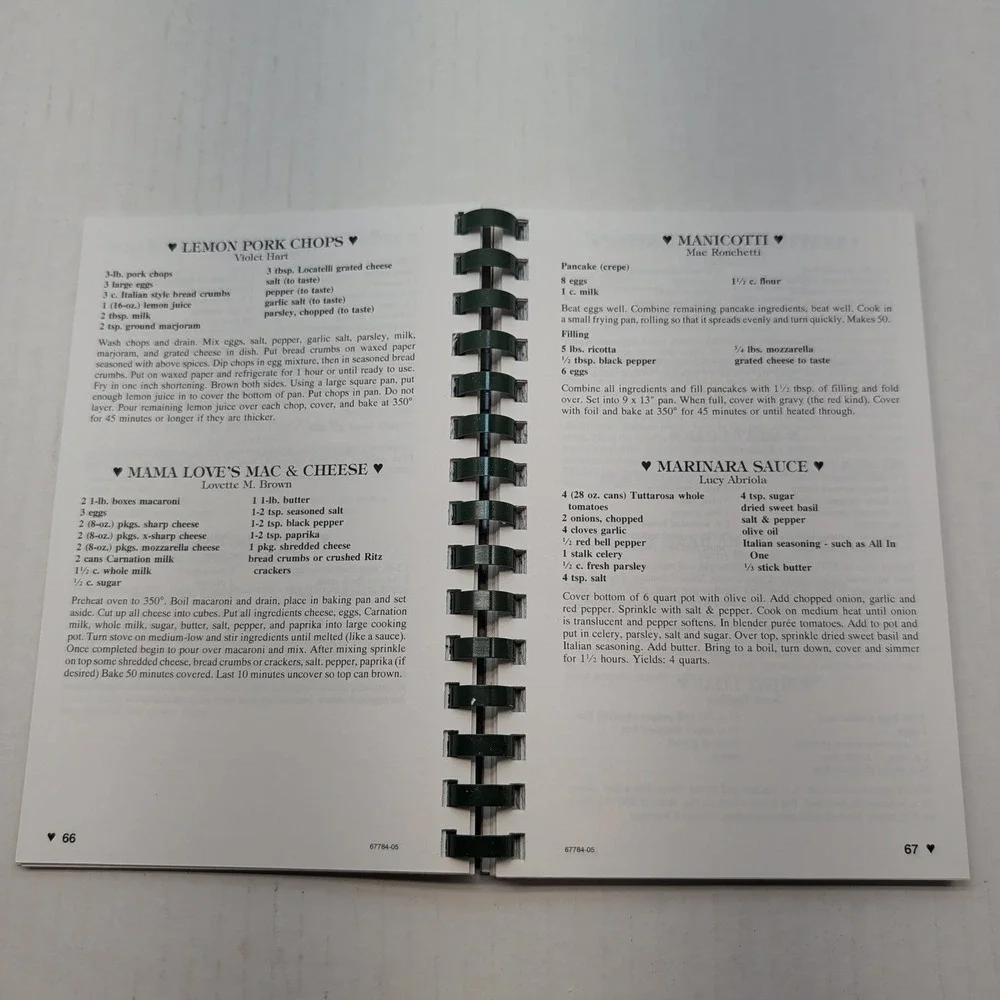 Morris Press Cookbooks minotola fire